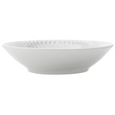 White Basics Diamonds 10cm Dip Bowls (Set of 12)