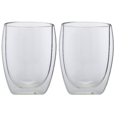Blend Double Wall Coffee Glasses (Set of 2)
