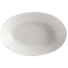 White Basics 25cm Oval Serving Bowls (Set of 4)