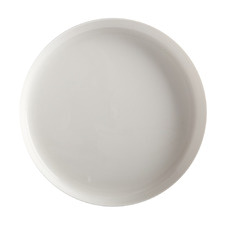 White Basics High Rim Platter