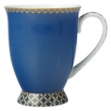 Blue Teas & C's Classic 300ml Footed Mug