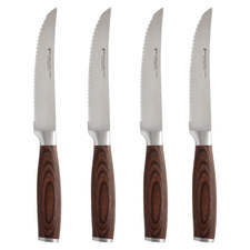 Natural Stanton Japanese Steel Steak Knives (Set of 4)