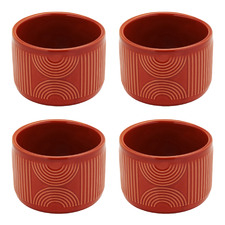 Terracotta Arc 10cm Stoneware Ramekins (Set of 4)