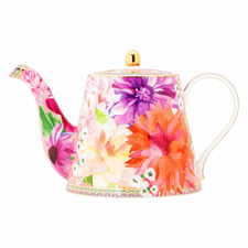 Teas & C's Dahlia Daze 1L Teapot with Infuser