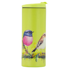 Katherine Castle Pink Robins 350ml Insulated Cup