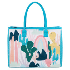 Rach Jackson Sunset Cactus Insulated Tote Bag
