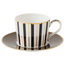 Teas & C's Regency 240ml Porcelain Teacup & Saucer