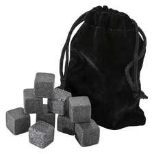 10 Piece Cocktail & Co Reusable Whiskey Stones