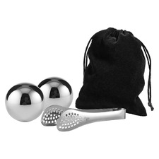 4 Piece Cocktail & Co Ice Ball & Tong Set