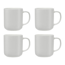 White Basics 460ml Porcelain Mugs (Set of 4)