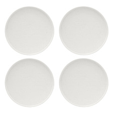 Onni 20.5cm Porcelain High Rim Side Plates (Set of 4)