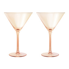 Glamour 230ml Martini Glasses (Set of 2)