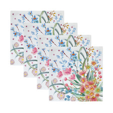 Royal Botanic Gardens Eucalyptus Bloom Cotton Napkins (Set of 4)