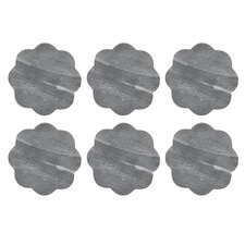 Coaster Collective Scallop Marble Coasters (Set of 6)
