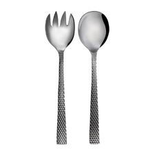 2 Piece Diamonds Salad Server Set