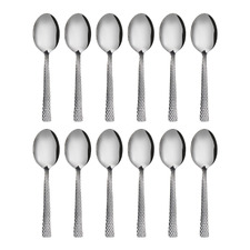 Diamonds Stainless Steel Spoons (Set of 12)