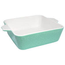 Blooms Square 19cm Porcelain Baking Dish