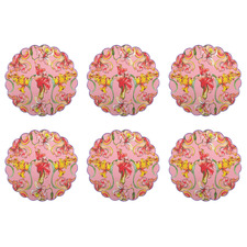 Estelle Michaelides Mystique Scallop 39cm Cotton Placemats (Set of 6)