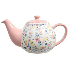 Olde English Floral Porcelain Teapot