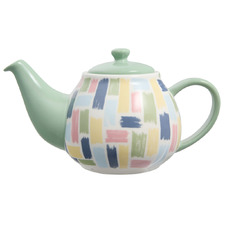 Olde English Brush Stroke Porcelain Teapot