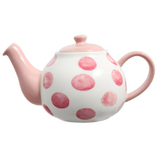 Pink Olde English Porcelain Teapot