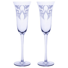 Estelle Michaelides Mystique 190ml Prosecco Glasses (Set of 2)