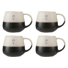 The Mug Club Oceanic Snug Seahorse 400ml Stoneware Mugs (Set of 4)