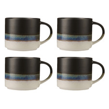 The Mug Club Earthy 370ml Stoneware Mugs (Set of 4)