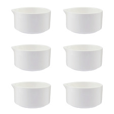 White Basics 130ml Porcelain Sauce Dishes (Set of 6)