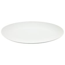 White Basics Diamonds Porcelain Oval Platter