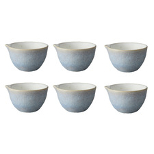 Lunara 120ml Stoneware Sauce Pourers (Set of 6)