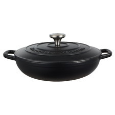 Black 3.2L Cast Iron Braiser