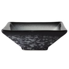 Granite Caviar Square Porcelain Sauce Bowls (Set of 12)