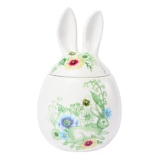 Clover & Cottontail Bunny Porcelain Canister