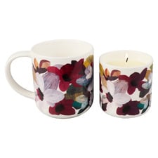 2 Piece Magnolia Mug & Candle Set