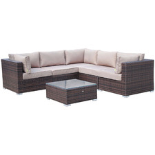 5 Seater Palermo Outdoor Sectional Lounge Set