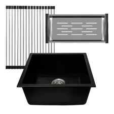 Grange 450mm Single Granite Kitchen Sink Package