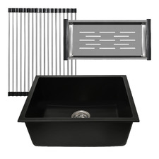 Grange 550mm Single Granite Kitchen Sink Package