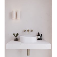 EQ 400mm Oval Concrete Above Counter Basin