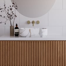 Regency 500mm Rectangular Ceramic Above Counter Basin