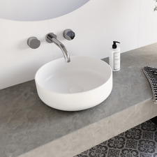 Amaroo 365mm Round Ceramic Above Counter Basin