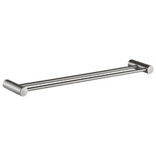 Lexi Knurled Double Towel Rail
