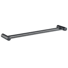 Lexi Knurled Double Towel Rail