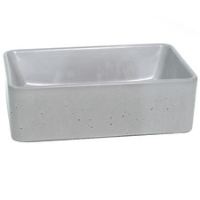 Aggron 360mm Rectangular Concrete Mini Above Counter Basin