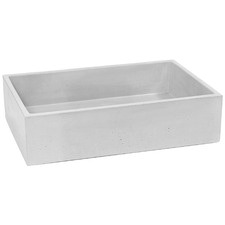 Nortrom 430mm Rectangular Concrete Above Counter Basin