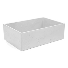 Tien 470mm Rectangular Concrete Above Counter Basin