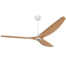 213cm Caramel Bamboo Haiku Universal Mount DC Ceiling Fan
