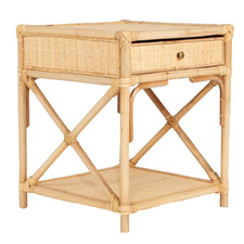 Belize Rattan Bedside Table