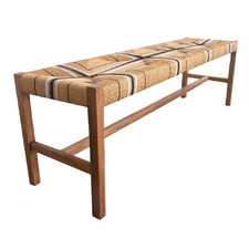 Sabai Woven Ottoman Bench