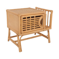 Merlin Rattan Bedside Table